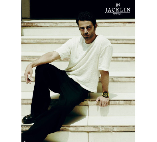 ساعت مچی دو زمانه اسپرت مردانه جَکلین مدل JN-1399521M