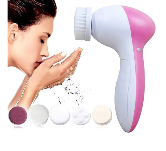 دستگاه ماساژور و فیس براش ۵ کاره Beauty Care Massager