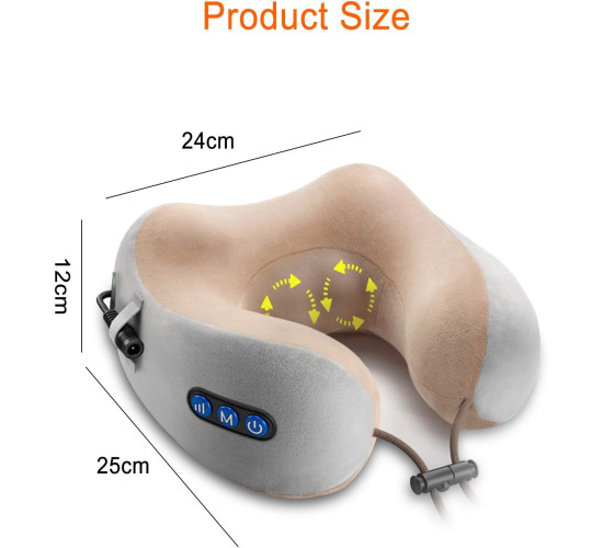 ماساژور گردن غلتک دار U-Shaped