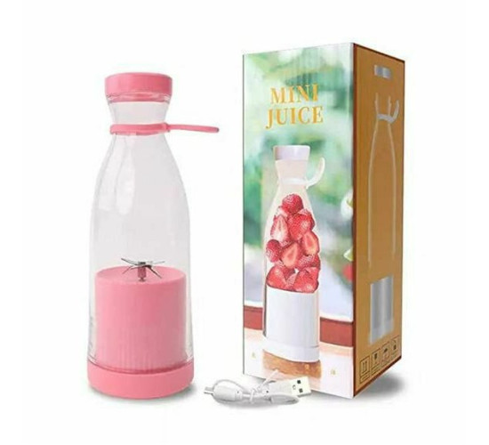 اسموتی ساز شارژی طرح بطری MINI JUICE