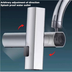 سرشیر چرخان 360 درجه آبشاری