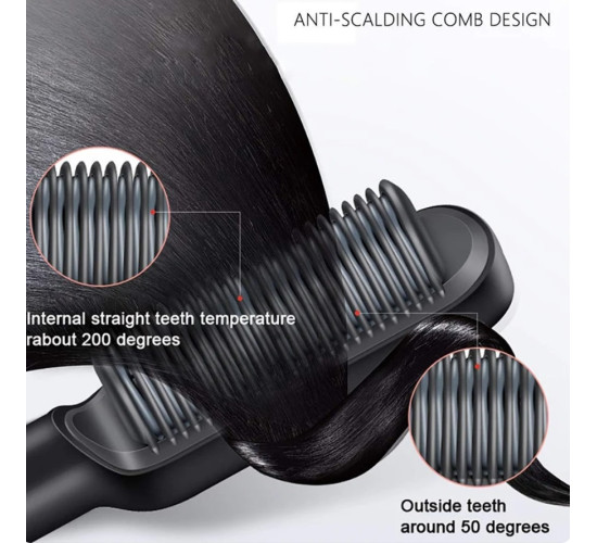 برس حرارتی مو Straight Comb