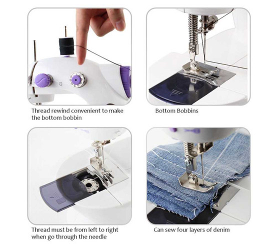 چرخ خیاطی مینی مدل SM-202A