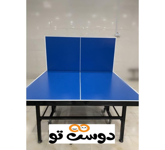 میز پینگ پنگ 8 چرخ تاشو MDF 25 میل مدل TM114